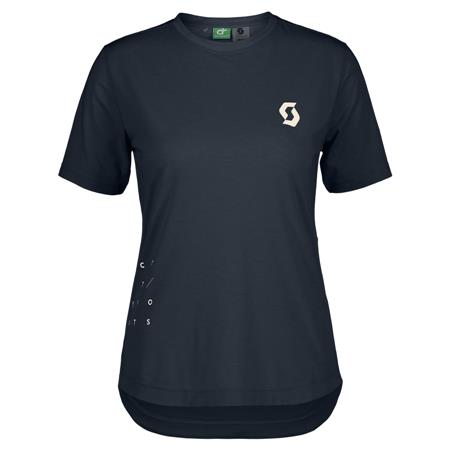 Ženska kolesarska majica SCOTT TRAIL VERTIC DRI kr tmo