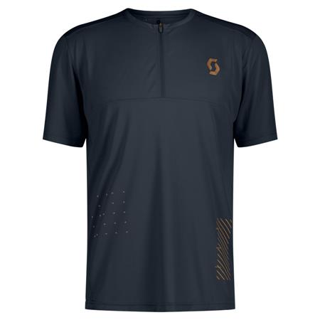 Kolesarska majica SCOTT TRAIL VERTIC ZIP kr tmo