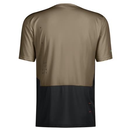 Kolesarska majica SCOTT TRAIL VERTIC ZIP kr bež/čr