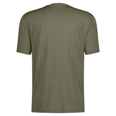 Kolesarska majica SCOTT TRAIL VERTIC ZIP kr ze/čr