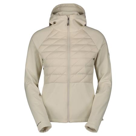 ŽENSKA JAKNA SCOTT DEFINED WARM HYBRID s kapuco bež