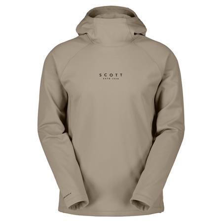 PULOVER SCOTT DEFINED WARM s kapuco bež