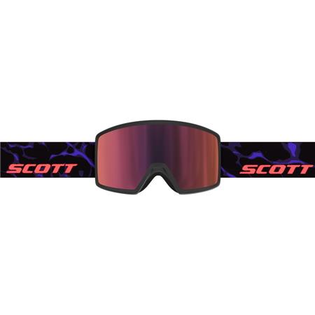 SMUČARSKA OČALA SCOTT NEO čr/vij AMP rd chr S3
