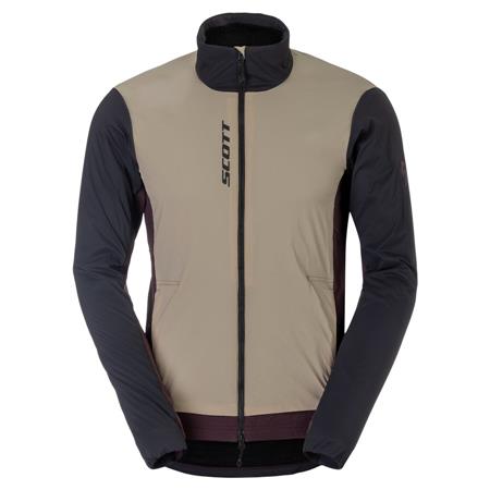 KOLESARSKA JAKNA SCOTT VERTIC PRO ALPHA bež/čr