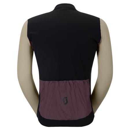 KOLESARSKA MAJICA SCOTT ENDURANCE WARM LS čr/rd