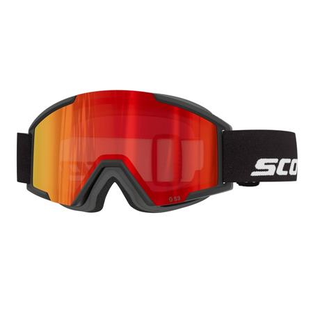 OTROŠKA SMUČARSKA OČALA SCOTT JR SHIELD PRO čr rd chr S3