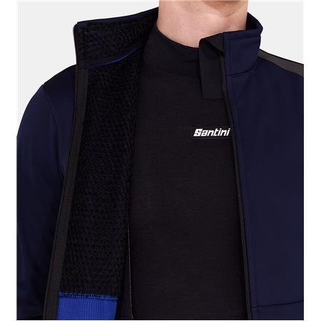 KOLESARSKA JAKNA SANTINI WINDBLOC THERMO čr