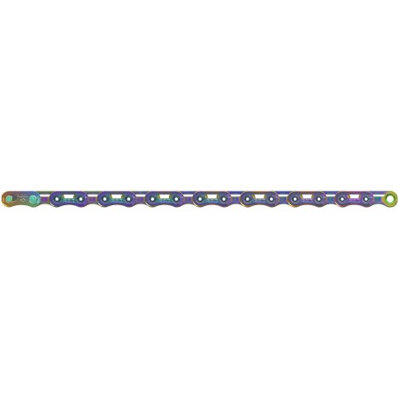 Veriga Sram Red E1 Flattop Rainbow w/ PowerLock