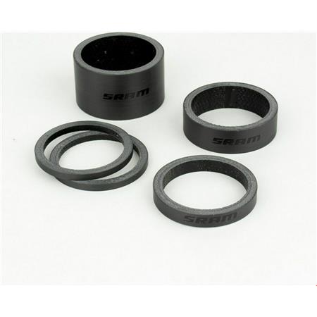 Distančniki Sram Headset UD Carbon čr (2.5mm x 2, 5mm x 1, 10mm x 1, 20mm x 1)