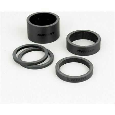 Distančniki Sram Headset UD Carbon čr (2.5mm x 2, 5mm x 1, 10mm x 1, 20mm x 1)