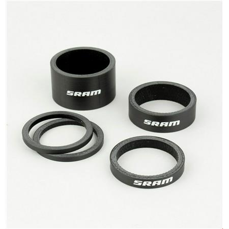 Distančniki Sram Headset UD Carbon be (2.5mm x 2, 5mm x 1, 10mm x 1, 20mm x 1)