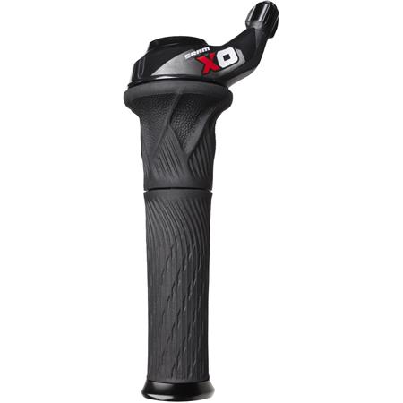 Prestavna ročka Sram X0 Grip Shift 2sp Index pr w Locking Grip Red
