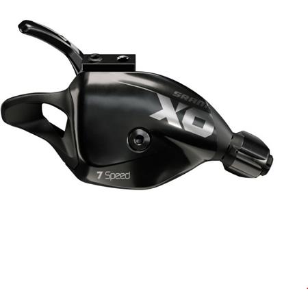 Prestavna ročka Sram X01DH Trigger 7sp zd w Discrete Clamp čr A2