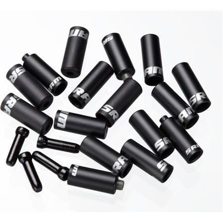 Set zaključkov Sram, ALU Rd Shift 4.0mm Qty 10, Brake 5.0mm Qty 6, Cable Tip Qty