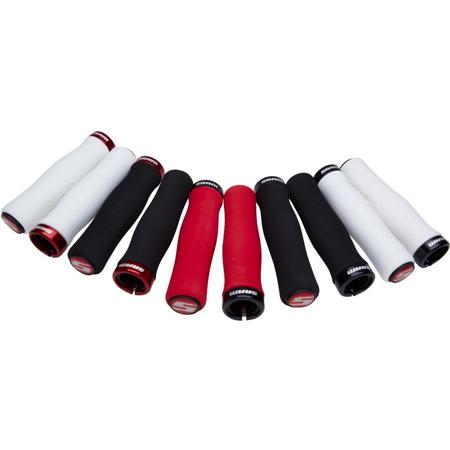 ROČAJI SRAM GRIPS LOCKRING CONTOUR FOAM čr/rd