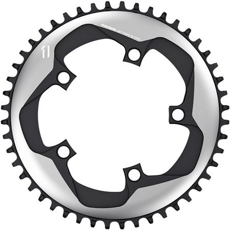 Prednji verižnik Sram X-Sync 11sp 110 ALU Argon Grey BB30/GXP