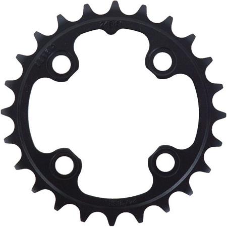 Prednji verižnik Sram MTB 24T 64 AL3 čr 2X11 NO PIN