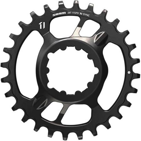 Verižnik gonilke SRAM X-SYNC DM čr 11pr jeklen