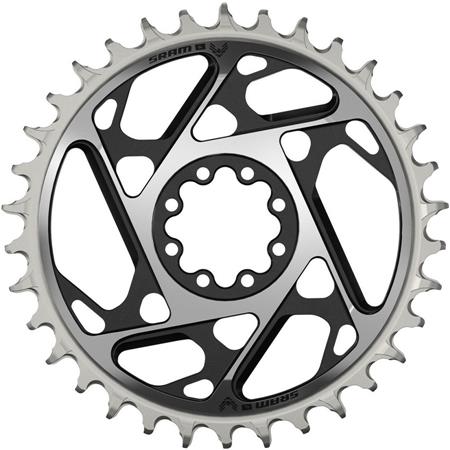 Prednji verižnik Sram T-TYPE DM 0mm Offset Eagle čr - XXSL D1