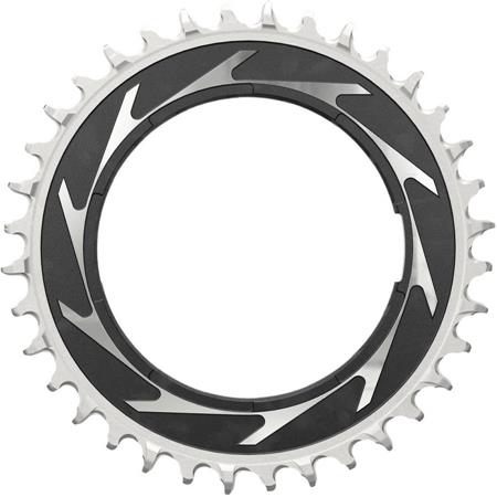 Prednji verižnik Sram T-TYPE Powermeter Threaded 0mm Offset Eagle čr/sr XXSL D1