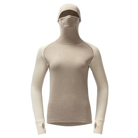 Ženska funkcijska majica DEVOLD EXPEDITION MERINO SILK si/bež