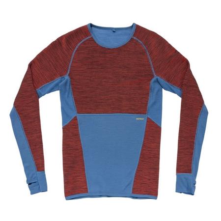 Funkcijska majica DEVOLD TUVEGGA MERINO mo/rd