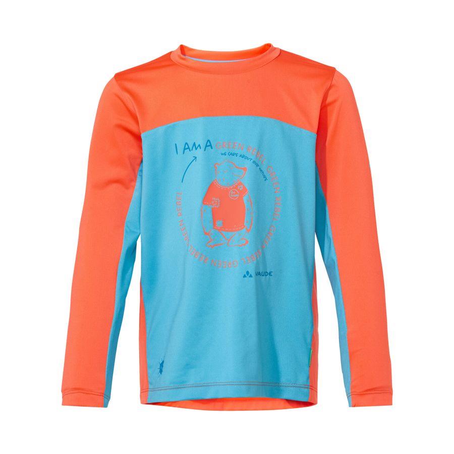 OTROŠKA KOLESARSKA MAJICA Z DOLGIMI ROKAVI VAUDE SOLANO II dr mo