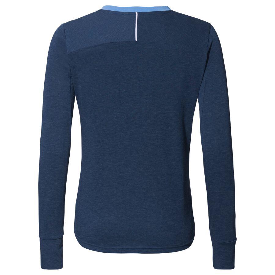 ŽENSKA KOLESARSKA MAJICA Z DOLGIMI ROKAVI VAUDE SVEIT II tmo