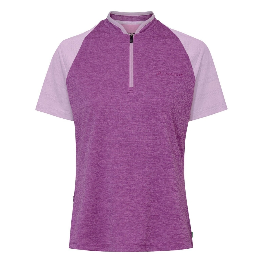 ŽENSKA KOLESARSKA MAJICA VAUDE TAMARO HALF ZIP IV ro