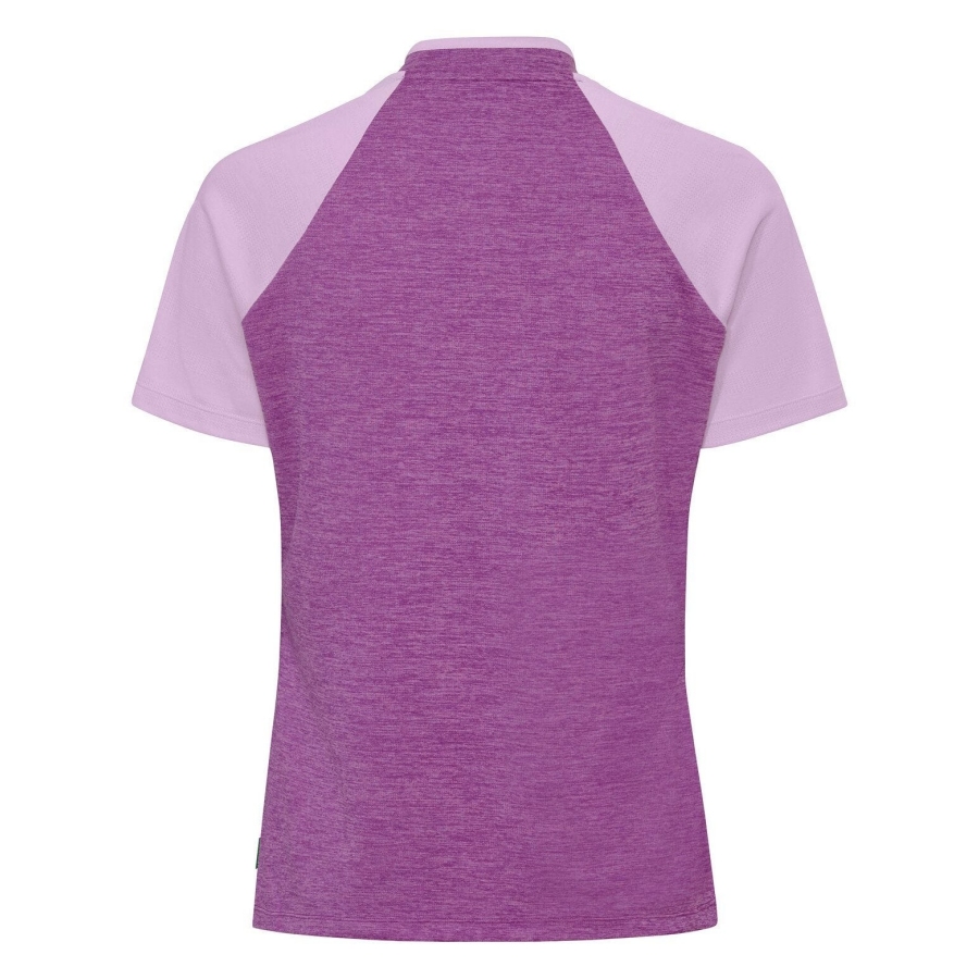 ŽENSKA KOLESARSKA MAJICA VAUDE TAMARO HALF ZIP IV ro