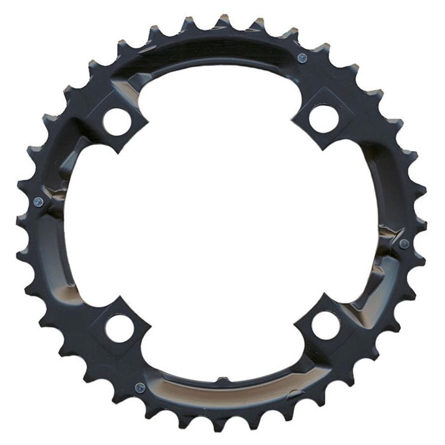 Prednji verižnik Shimano FC-M590 36z čr