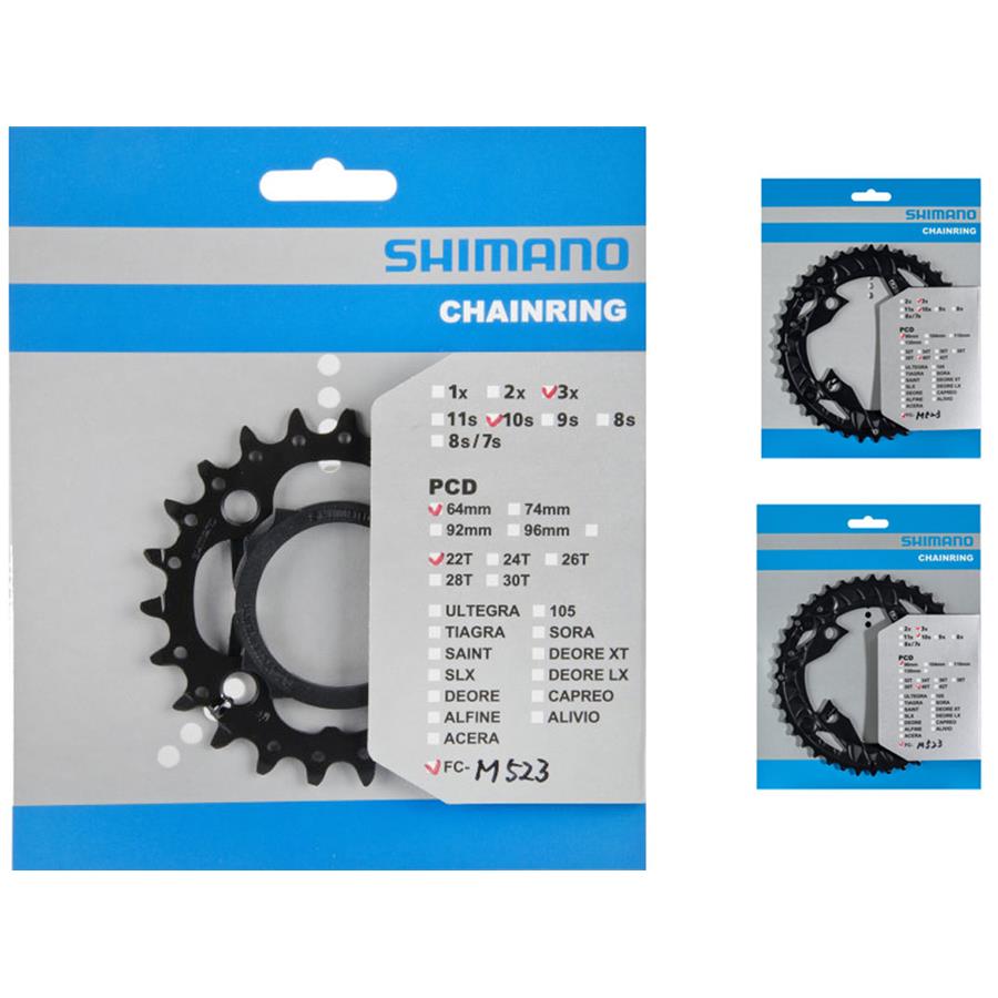 Prednji verižnik Shimano FC-M523 22z