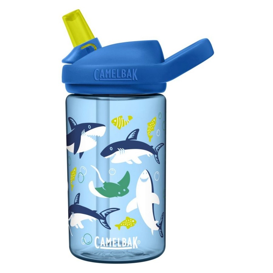 Otroški bidon CamelBak EDDYR 0,4l, Sharks and Rays/Morski psi