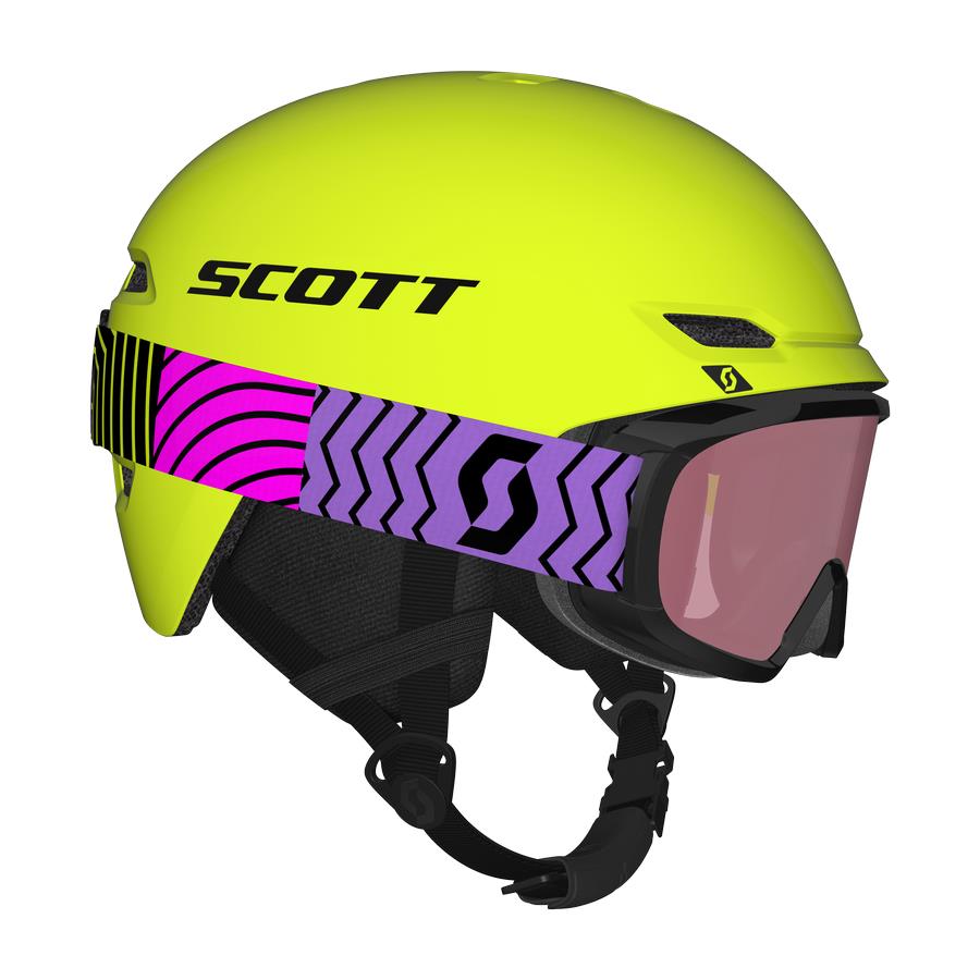 OTROŠKA SMUČARSKA ČELADA SCOTT KEEPER 2 + SMUČARSKA OČALA JR WITTY ru
