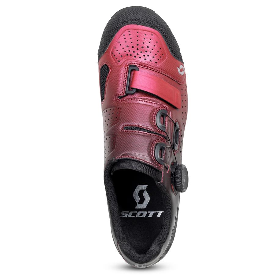 ŽENSKI MTB KOLESARSKI ČEVLJI SCOTT TEAM BOA čr/rd