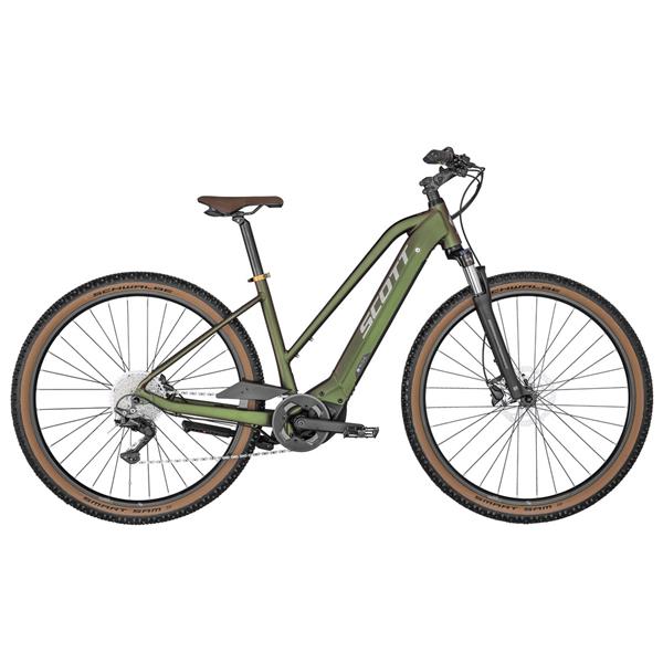 Žensko električno treking kolo SCOTT SUB CROSS eRIDE 10 LADY 2022