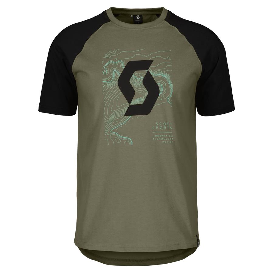 KRATKA MAJICA SCOTT ICON RAGLAN