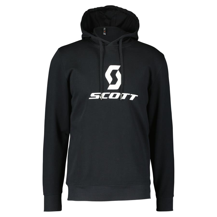 PULOVER SCOTT ICON s kapuco čr