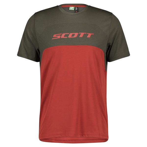 Kolesarska majica Scott TRAIL FLOW DRI tsi/rd