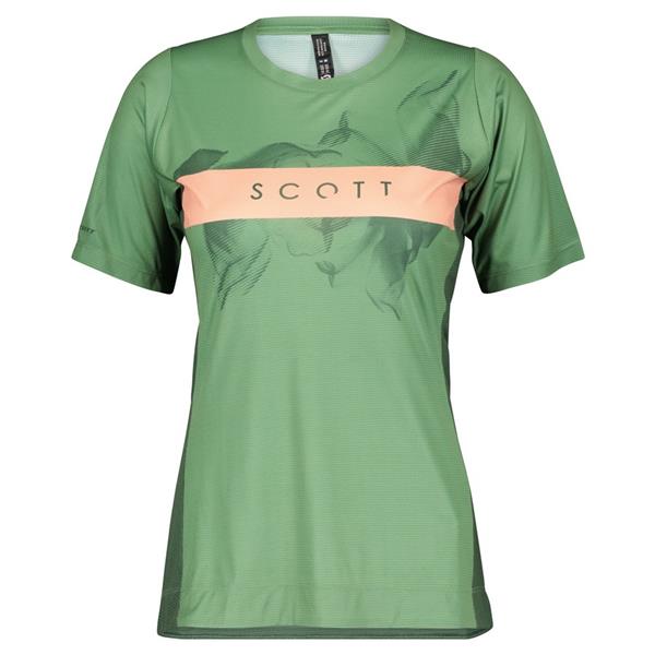 Ženska kolesarska majica Scott TRAIL VERTIC ze/ro