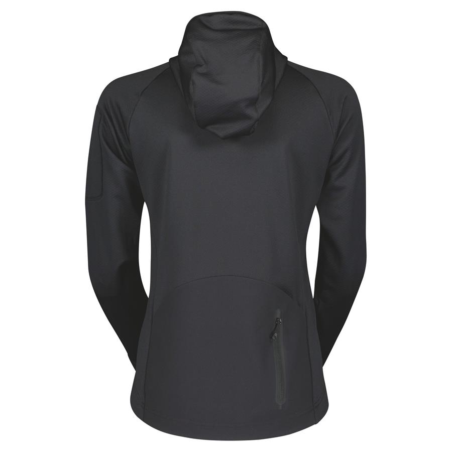 Ženski termo pulover SCOTT TRAIL STORM HOODY čr