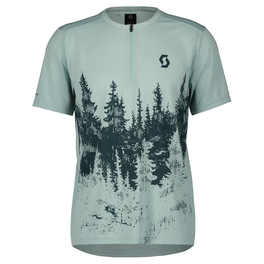 Kolesarska majica SCOTT TRAIL FLOW ZIP sze/tze