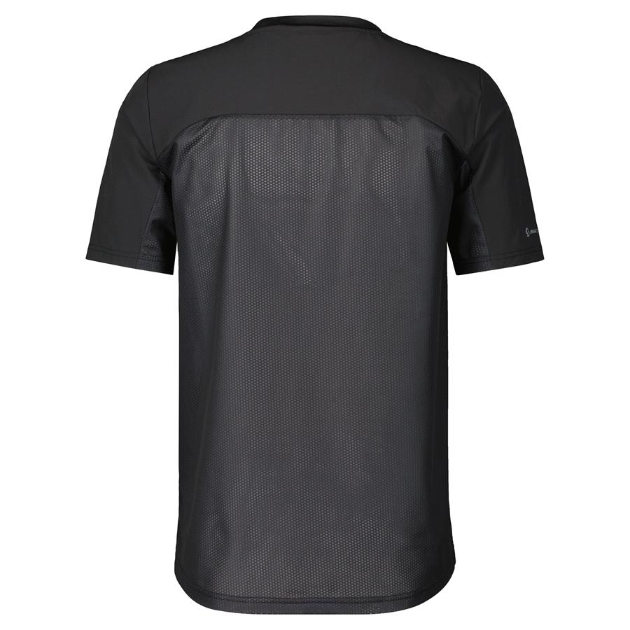 Kolesarska majica SCOTT TRAIL VERTIC ZIP čr