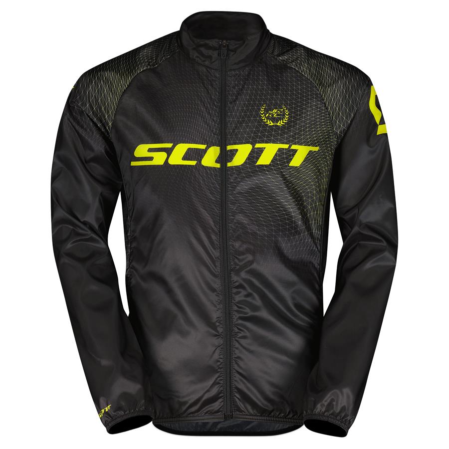 OTROŠKA KOLESARSKA VETROVKA SCOTT RC PRO WB čr/ru