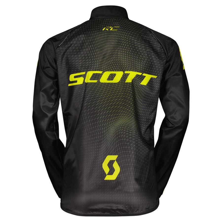 OTROŠKA KOLESARSKA VETROVKA SCOTT RC PRO WB čr/ru
