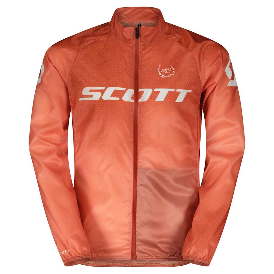 OTROŠKA KOLESARSKA VETROVKA SCOTT RC PRO WB ro/bež/or