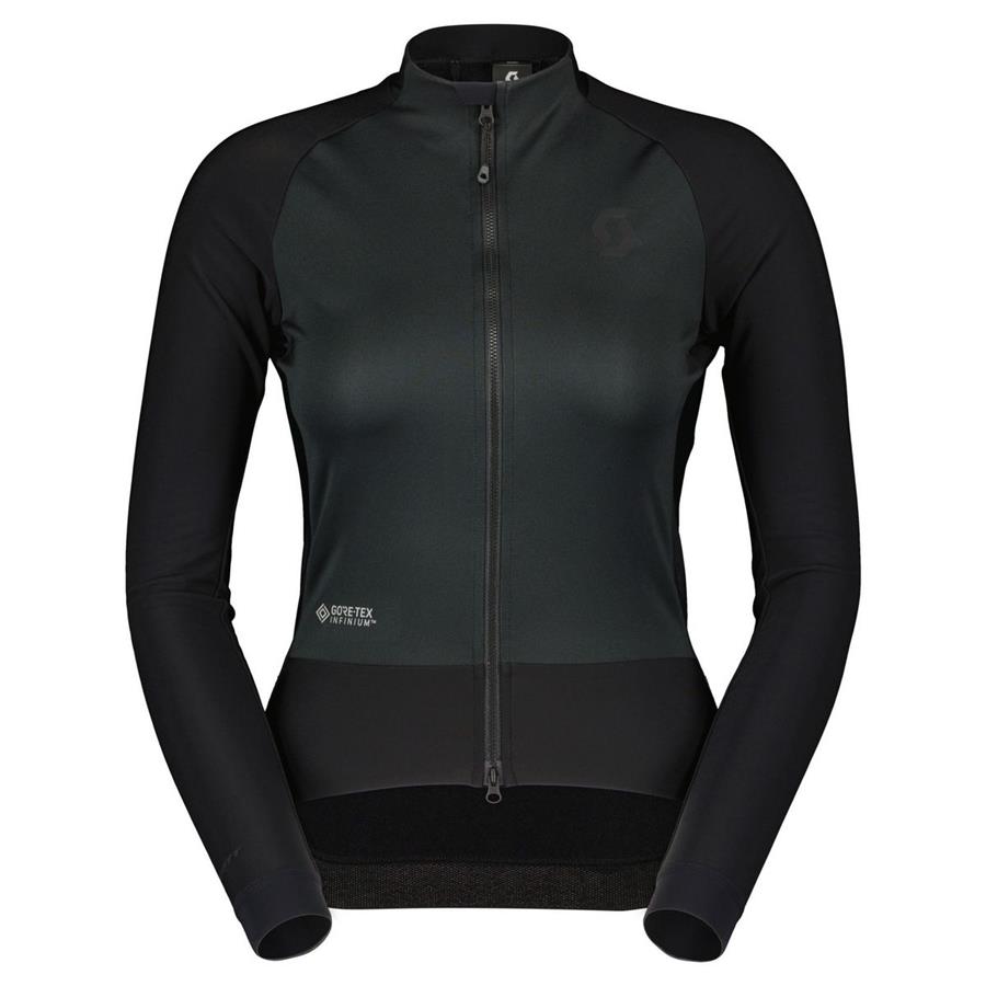 ŽENSKA KOLESARSKA JAKNA SCOTT RC PRO WARM HYBRID GORE-TEX WINDSTOPPER čr