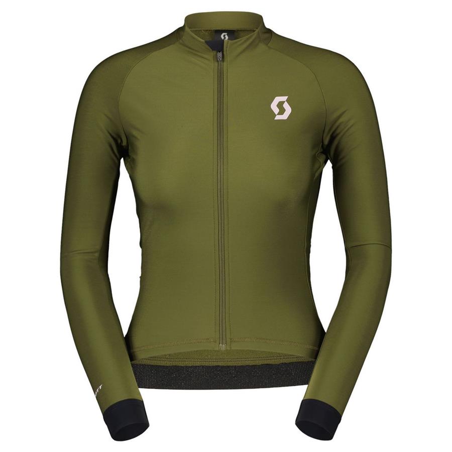 ŽENSKA TERMO KOLESARSKA MAJICA SCOTT RC PRO WARM LS ze/pi