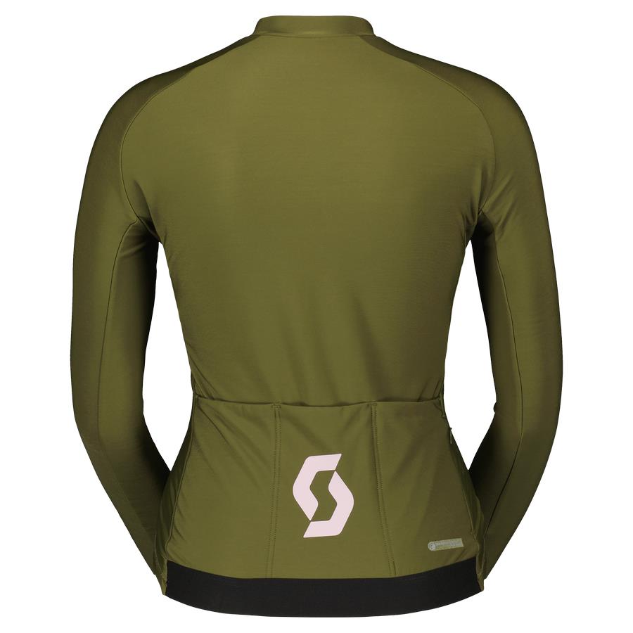 ŽENSKA TERMO KOLESARSKA MAJICA SCOTT RC PRO WARM LS ze/pi