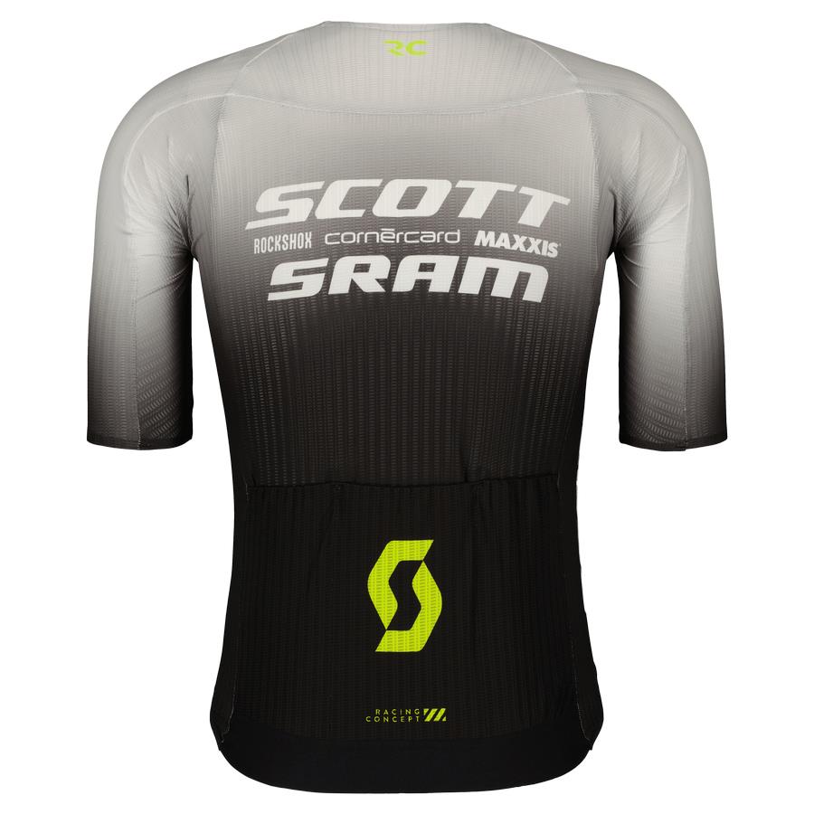 KOLESARSKA MAJICA SCOTT RC SCOTT-SRAM RACE čr/be